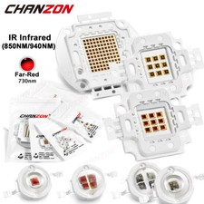 Usado, Chip de Led 730Nm 850Nm 940Nm Alta Potência SMD IR 3W 5W 10W 20W 30W 50W 100W Conta COB comprar usado Usado, Chip de Led 730Nm 850Nm 940Nm Alta Potência SMD IR 3W 5W 10W 20W 30W 50W 100W Conta COB comprar usado  Enviando para Brazil