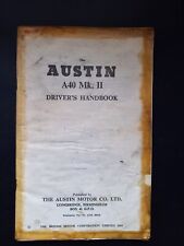 Austin a40 driver for sale  SHIPLEY