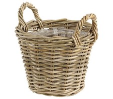 Doniczka 25 rattan brązowa Dehner na sprzedaż  PL