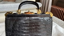 Handtasche kroko irv gebraucht kaufen  Biebergemünd