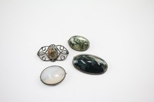 Sterling silver brooches for sale  LEEDS