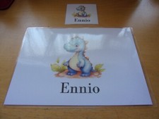 personalised placemats childrens for sale  BEDFORD