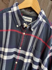 Barbour checked shirt for sale  ABERDEEN