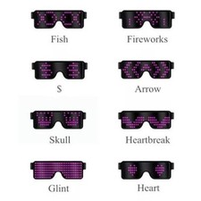 Led light glasses for sale  UK