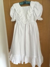 Girls white dress for sale  LEICESTER