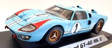 Carro modelo ACME escala 1/18 SC411 - 1966 Ford GT-40 MkII #1 - Azul comprar usado  Enviando para Brazil