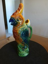 Pichet barbotine perroquet d'occasion  Saint-Victoret