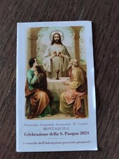Montaquila holy card usato  Nicosia