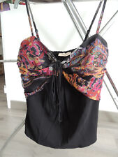 Top noir fantaisie d'occasion  Paris XV