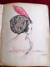 Ww1 autograph sketch for sale  SHREWSBURY