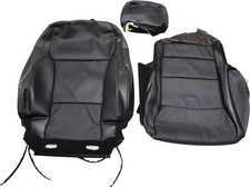 Capas de assento de motorista dianteiro de couro preto 21-23 Ford F150 LARIAT Crew Cab NÃO FABRICANTE DE EQUIPAMENTO ORIGINAL comprar usado  Enviando para Brazil