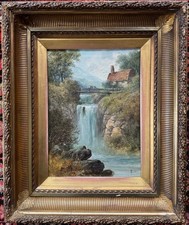 Antique oil painting for sale  PITLOCHRY