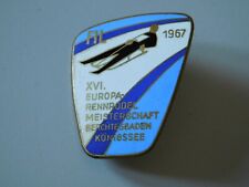 ODZNAKA MISTRZOSTWA SANKI 1967 FIL BERCHTESGADEN KONIGSSEE NIEMCY OLD PIN BADGE na sprzedaż  PL
