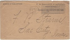 Máquina Barr-Fyke 1900 Washington DC cancelar ESCASO tipo c4-122 usada con moderación segunda mano  Embacar hacia Mexico