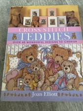 Cross stitch teddies for sale  ROMFORD
