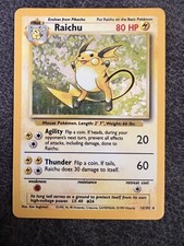 Raichu 102 holo for sale  Temple City