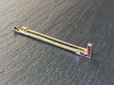 Krawattennadel brosche gelbgol gebraucht kaufen  Schliersee