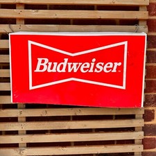 Genuine vintage budweiser for sale  OXTED