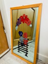 Cadre miroir sérigraphié d'occasion  Bédée
