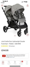 Joie double twin for sale  MIDDLESBROUGH