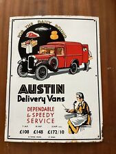 Austin van advertising for sale  SANDOWN