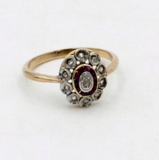 Bague marguerite pompadour d'occasion  Auch