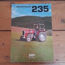 Orig. Schlepper Prospekt Massey Ferguson MF 235 Traktor  comprar usado  Enviando para Brazil