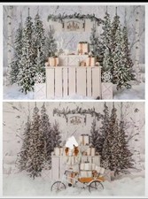 White christmas fabric for sale  TILBURY