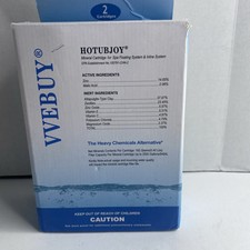 Pacote com 2 banheiras de hidromassagem cartuchos minerais VVEBUY HOTUBJOY sistemas flutuantes e em linha comprar usado  Enviando para Brazil