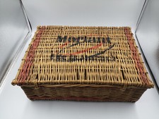 Cesta de vime vintage champanhe francês Morlant, usado comprar usado  Enviando para Brazil