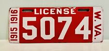 porcelain license plate for sale  Alexandria