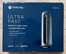 Modem a cabo Motorola MG8702 DOCSIS 3.1 com roteador Gigabit comprar usado  Enviando para Brazil