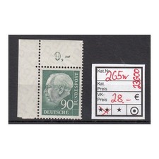 Conjunto 1957, Mich.-Nr.: 265 W ** Esquina, usado comprar usado  Enviando para Brazil