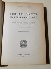 Corso diritto internazionale usato  Italia