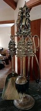 Antique brass companion for sale  LANCASTER