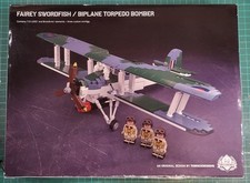 Brickmania FAIREY SWORDFISH / BIPLANE TORPEDO BOMBER *used* comprar usado  Enviando para Brazil