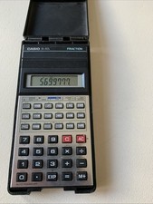Casio 82l fraction for sale  KETTERING