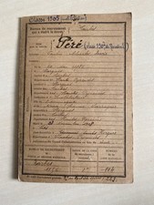 Livret militaire 14ri d'occasion  Pau