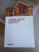 Algebra lineare geometria usato  Signa