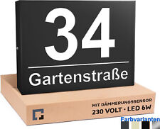 Hausnummer 40x30cm led gebraucht kaufen  Görlitz