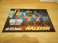 1975 raleigh brochure for sale  CHESTERFIELD
