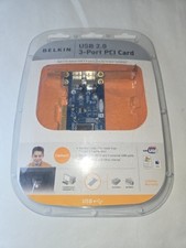 Placa PCI Belkin F5U219 USB 3 Portas Apple G3 Desktop Compatível com Windows - Nova!  comprar usado  Enviando para Brazil