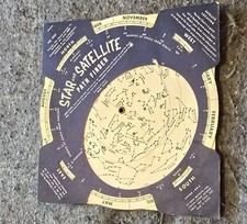Antigo 1965 Localizador de Caminhos de Estrelas e Satélites Gráfico de Constelação Científica Edmund comprar usado  Enviando para Brazil