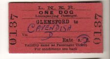 Railway ticket lner for sale  MIDHURST