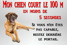 Plaque alu attention d'occasion  Lapalud