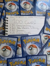 Pokemon cards 100x for sale  EDINBURGH