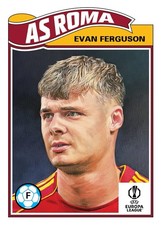 TOPPS LIVING SET UCC UEFA 2025 2026 #813 EVAN FERGUSON AS ROMA PREORDER, używany na sprzedaż  Wysyłka do Poland
