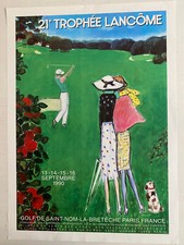 Affiche ancienne authentique d'occasion  Limogne-en-Quercy