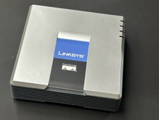 Usado Linksys PAP2T VoIP Gateway Router ATA 2 Portas Telefone Adaptador de Internet comprar usado  Enviando para Brazil