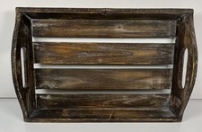 Rustic wooden tray for sale  Kosse